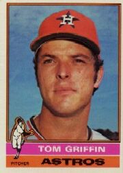 1976 Topps Baseball Cards      454     Tom Griffin